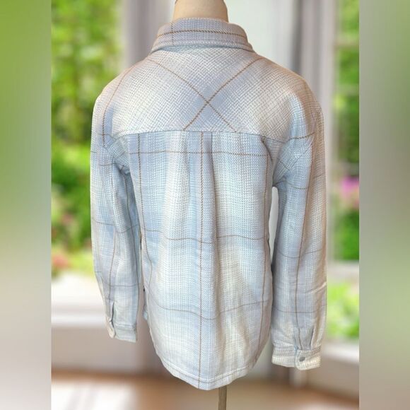 🔥 THE NORTH FACE Valley Twill Utility Button Down Flannel Jacket Coat Parka Siz - Picture 6 of 11